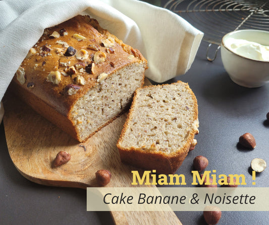 Cake Banane & Noisette