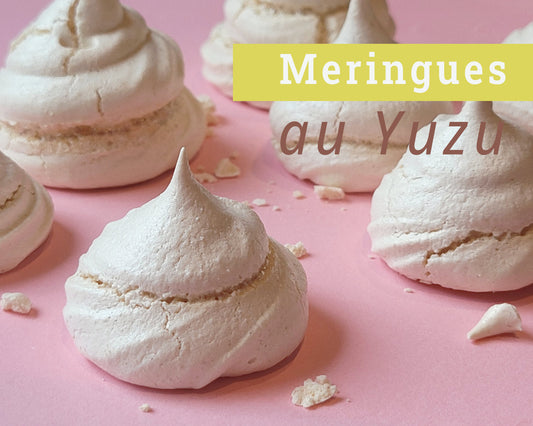 Meringues au Yuzu