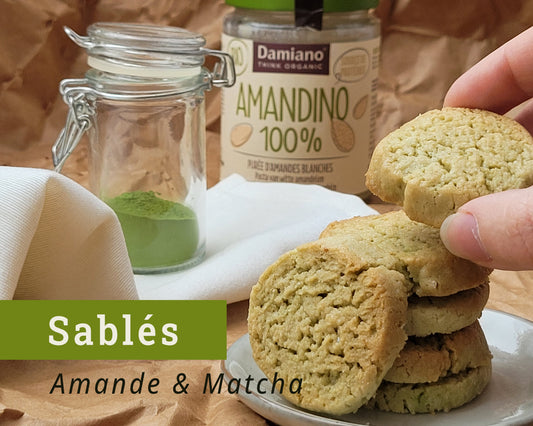 Sablés Amande & Matcha