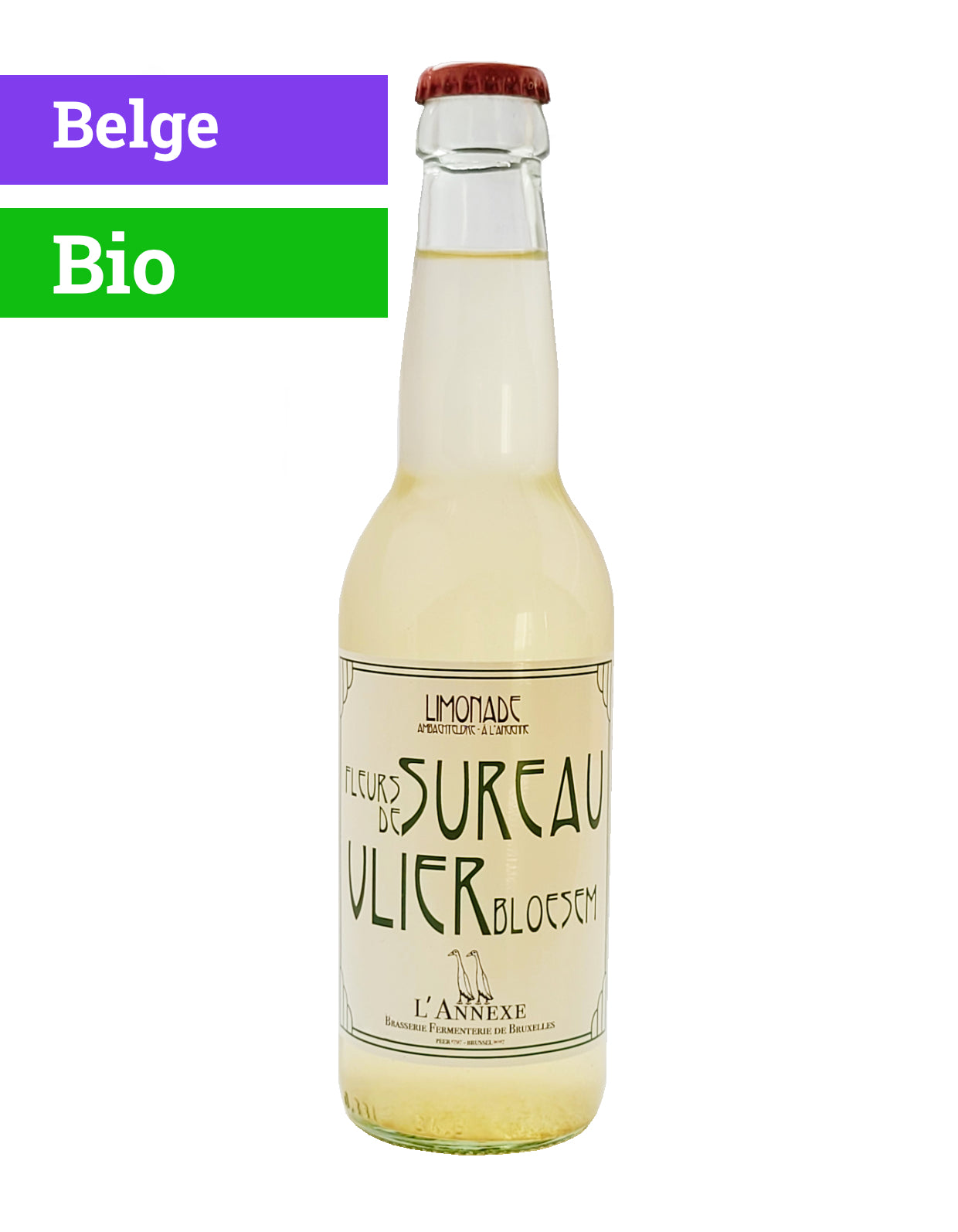 Limonade Fleurs de Sureau | 33cl | Bio