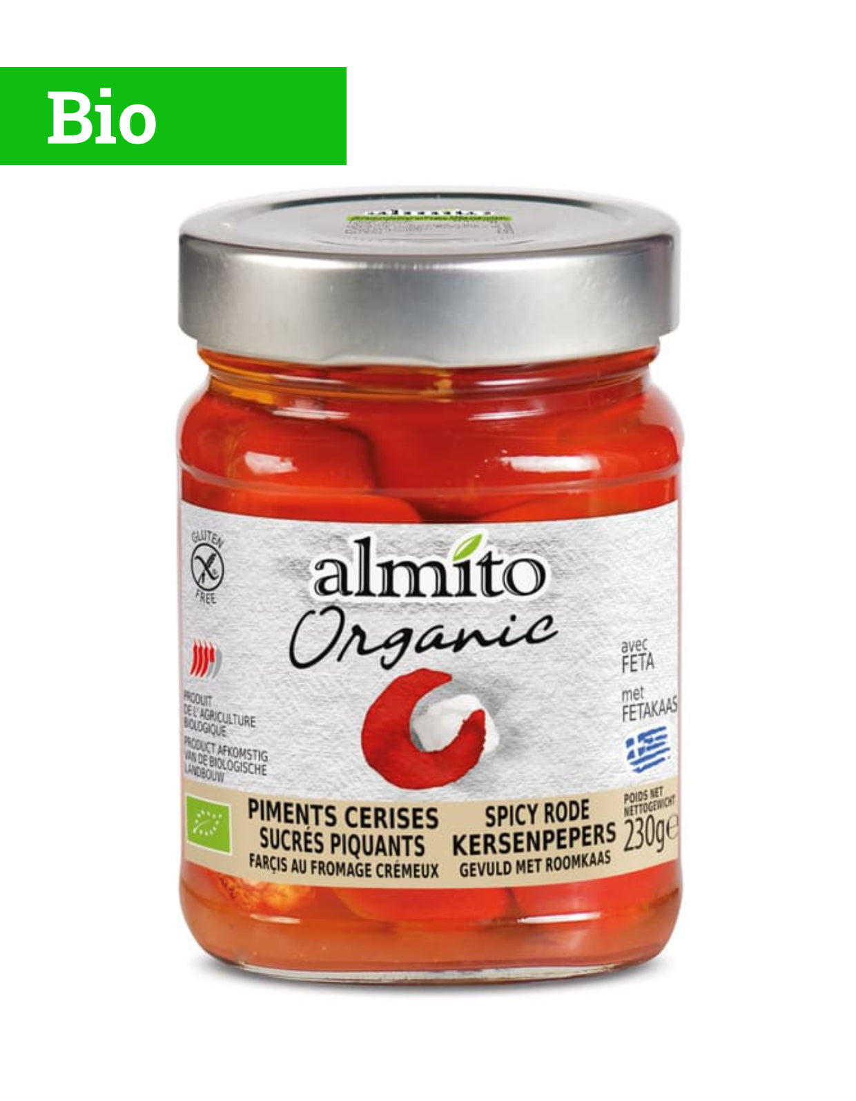 Poivron farci fêta | 230g | Bio