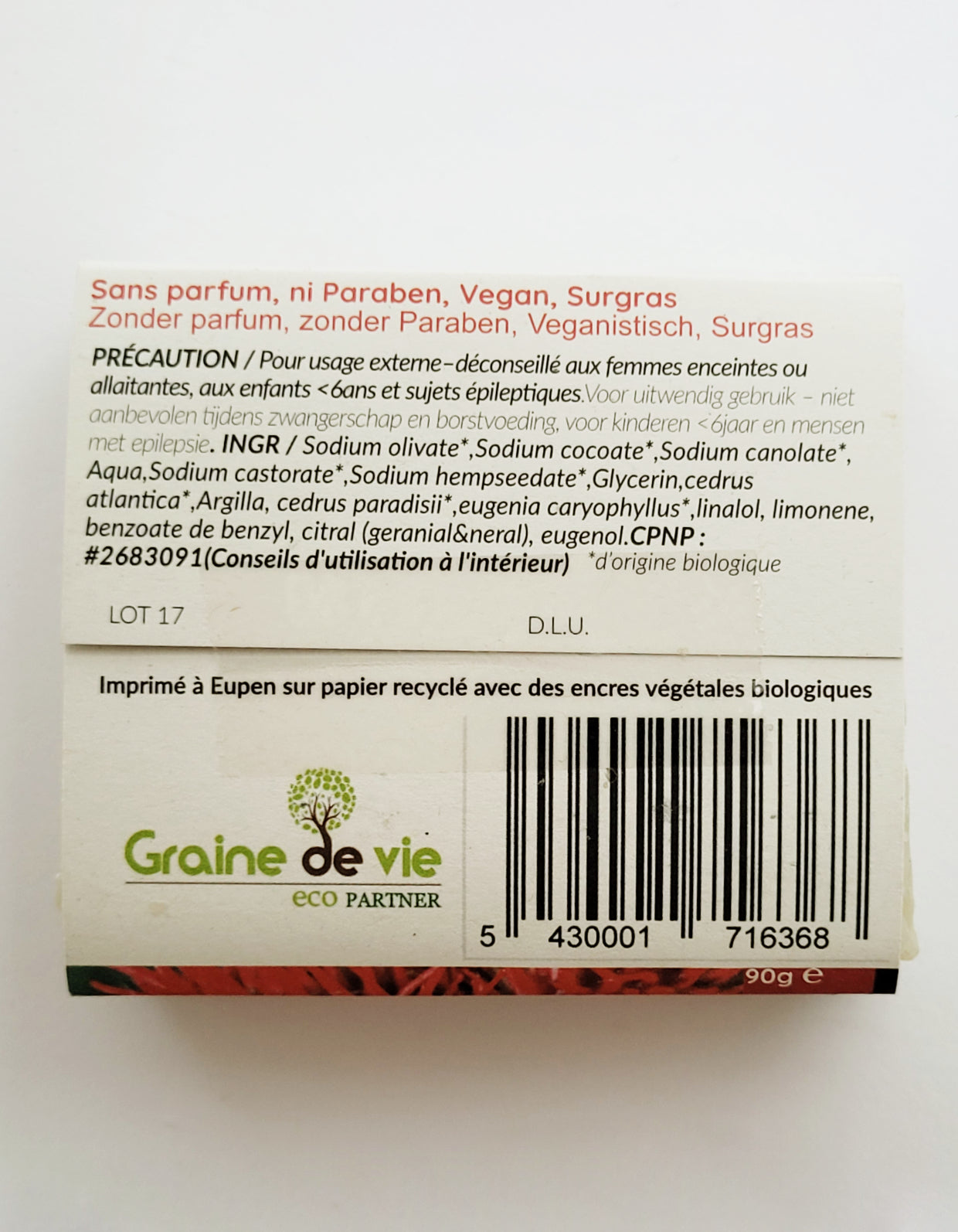 Shampoing | Rhassoul | 90g