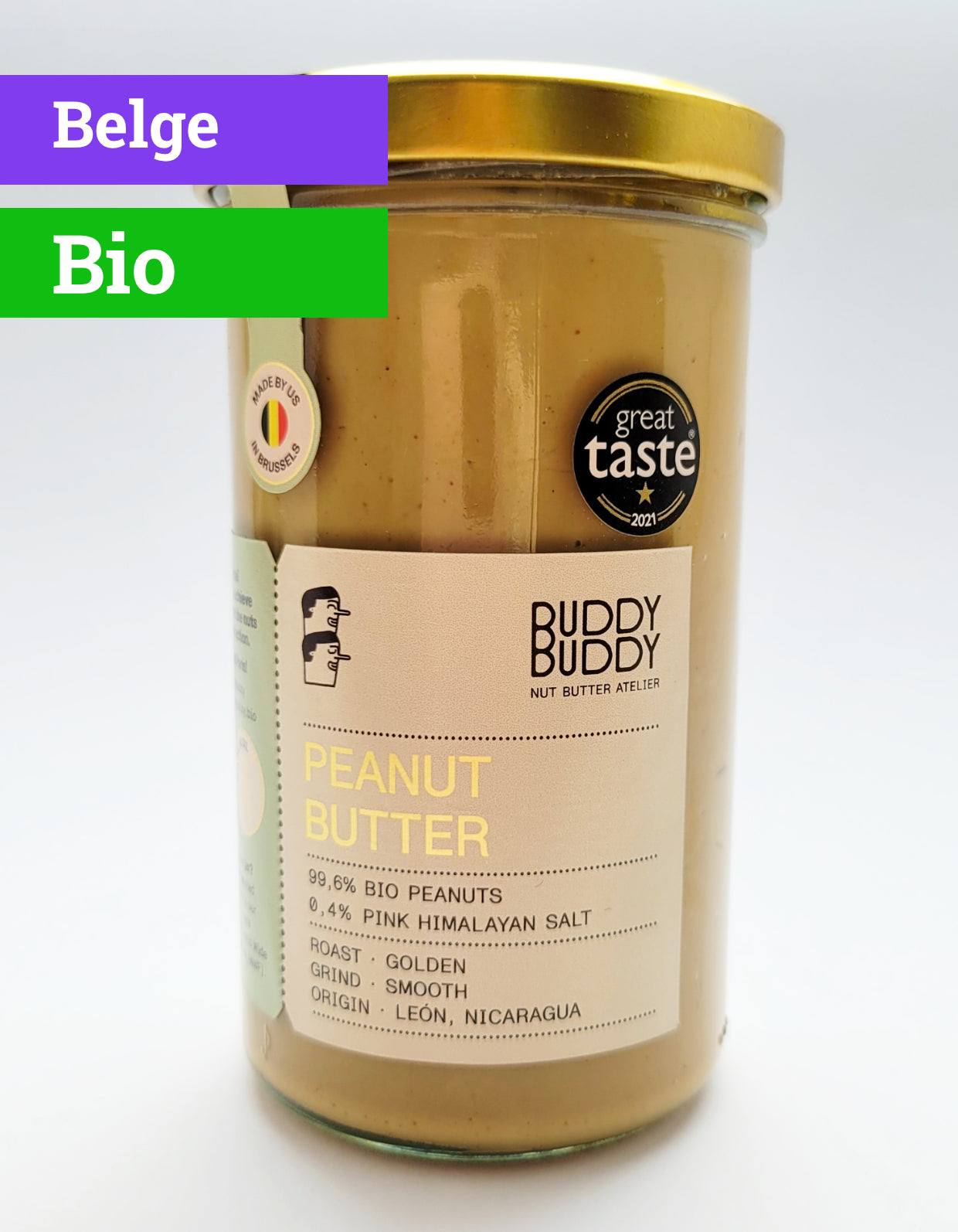 Beurre de cacahuète | 260g | Bio