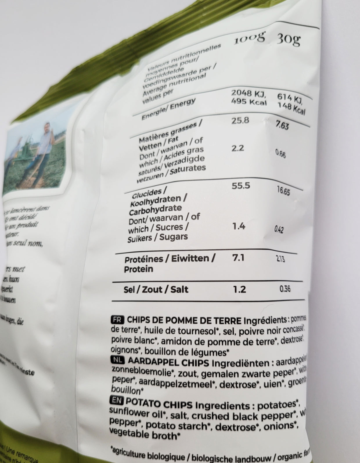 Chips | Poivre | 125g | Bio