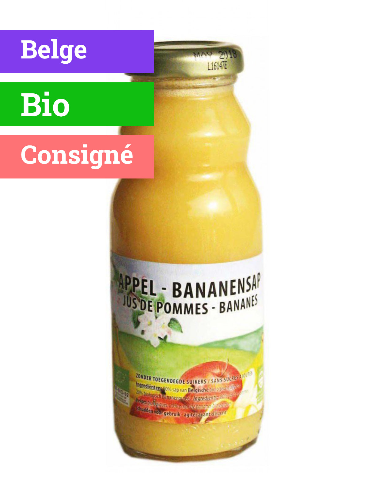 Jus Pomme Banane 20cl | 200ml | Bio