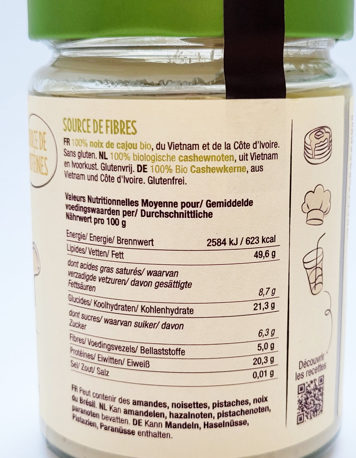 Purée de Cajou | Bio
