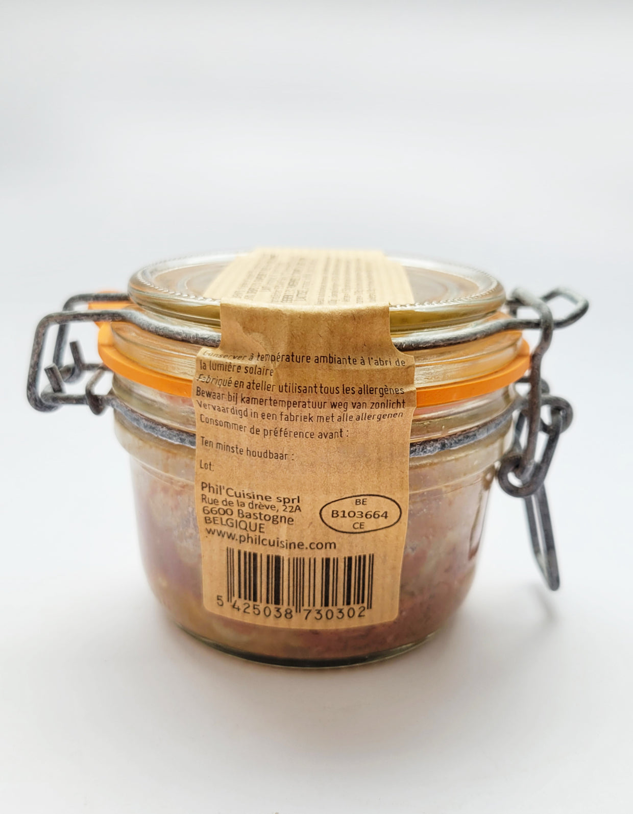 Pâté de gibier au foie gras & bière d'Orval | 125g