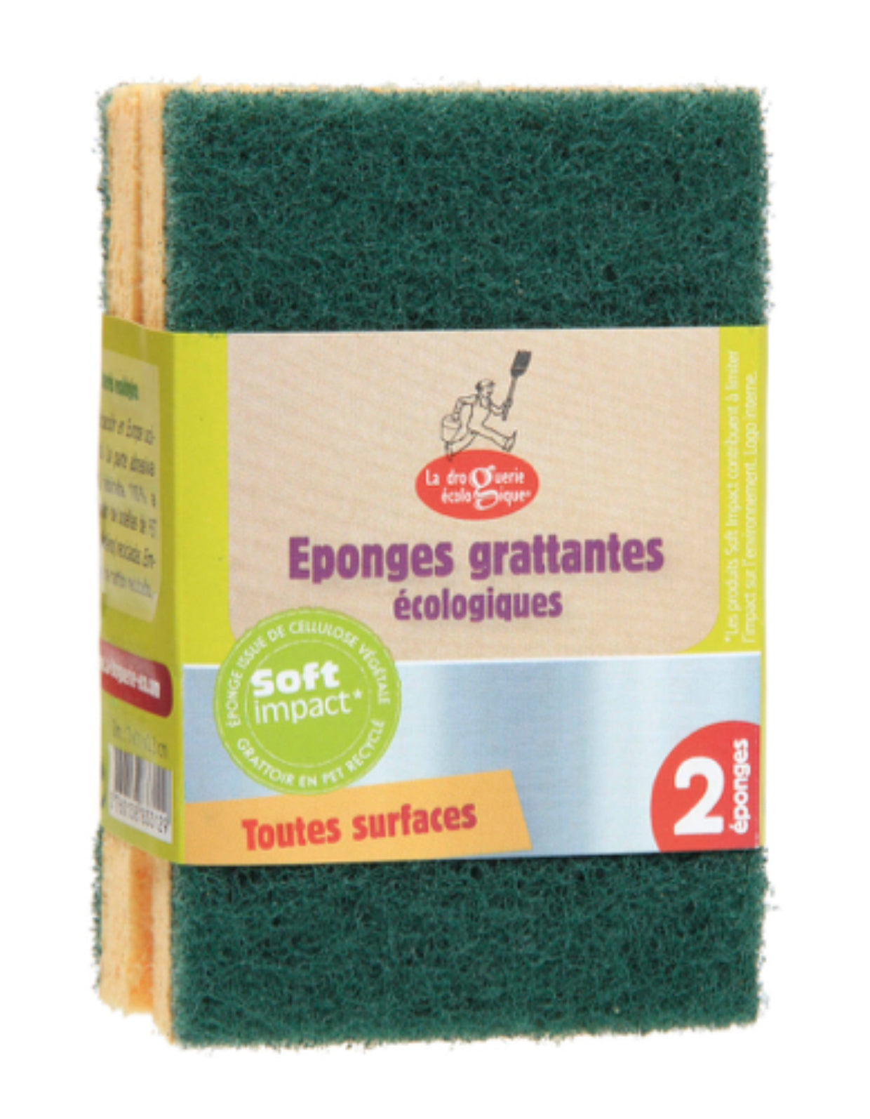 Eponges grattantes | 2 Pces