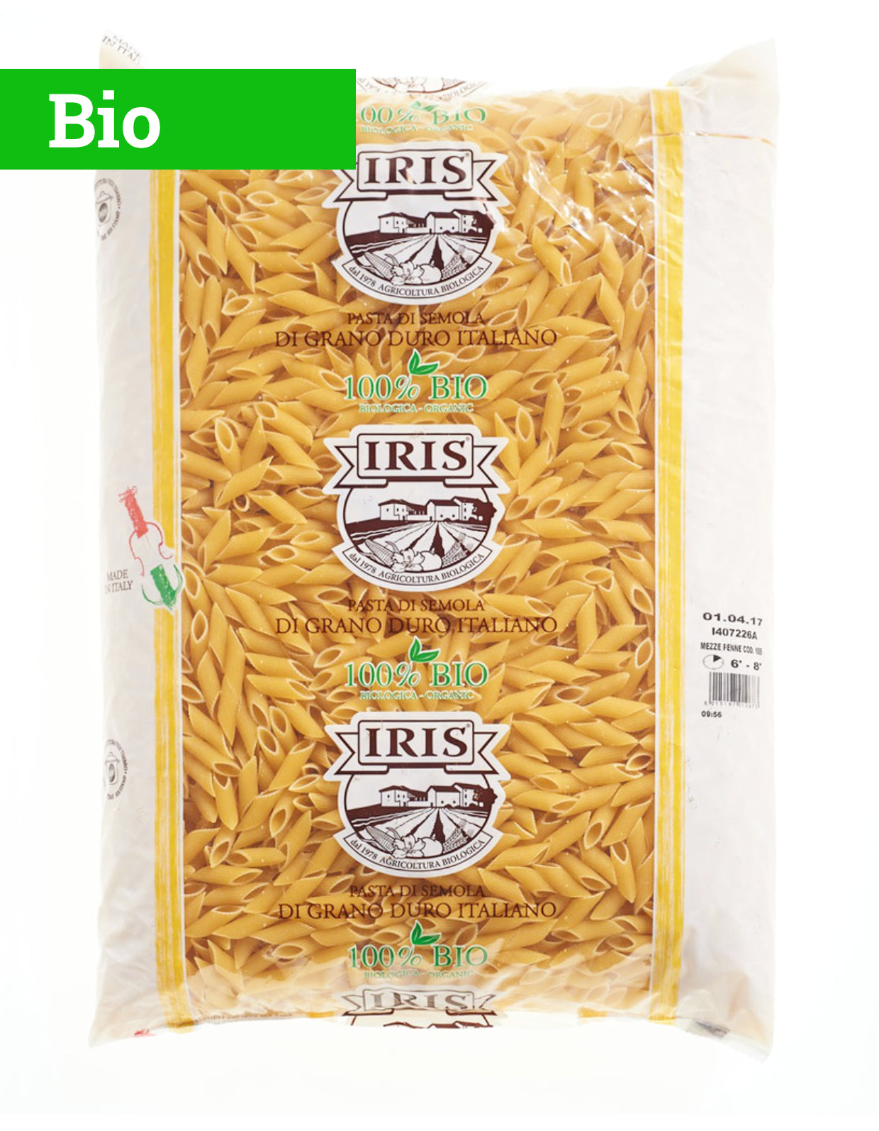 Pâtes | Mezze Penne | 5kg | Bio