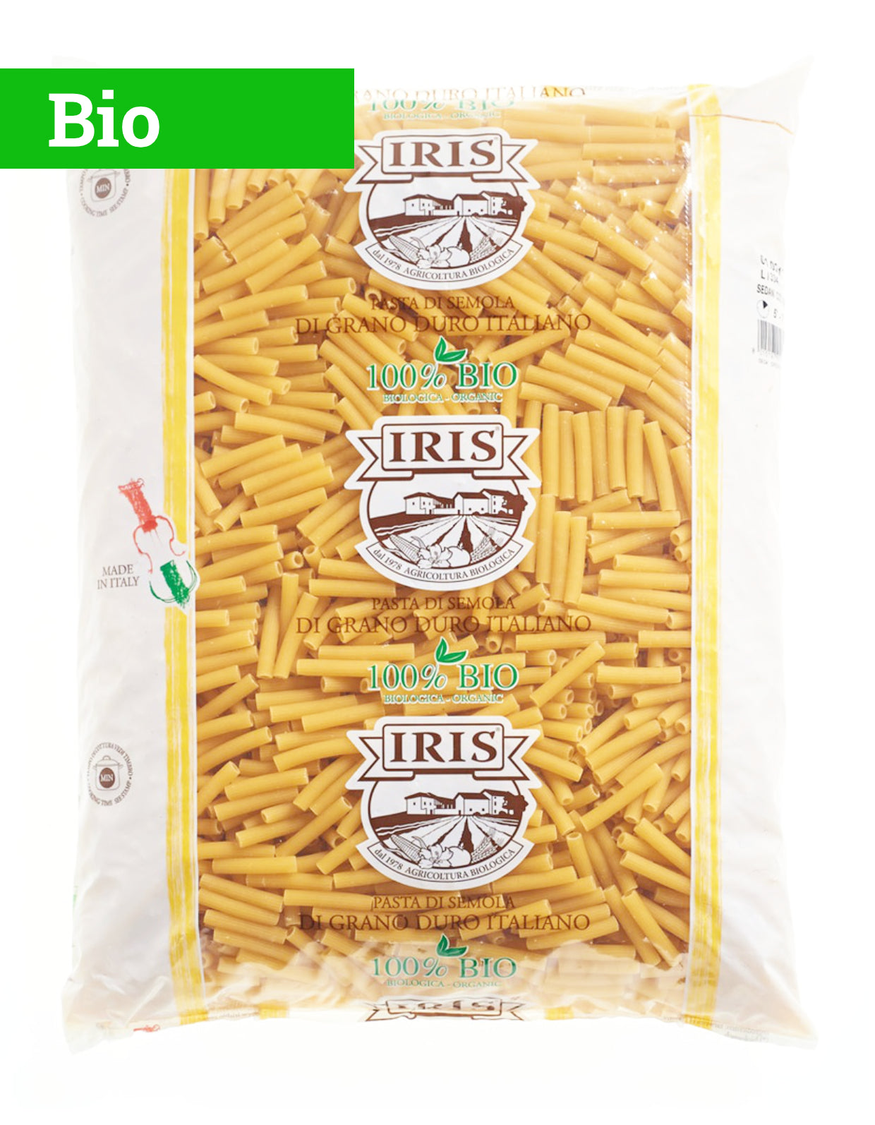 Pâtes | Sedanini | 5kg | Bio