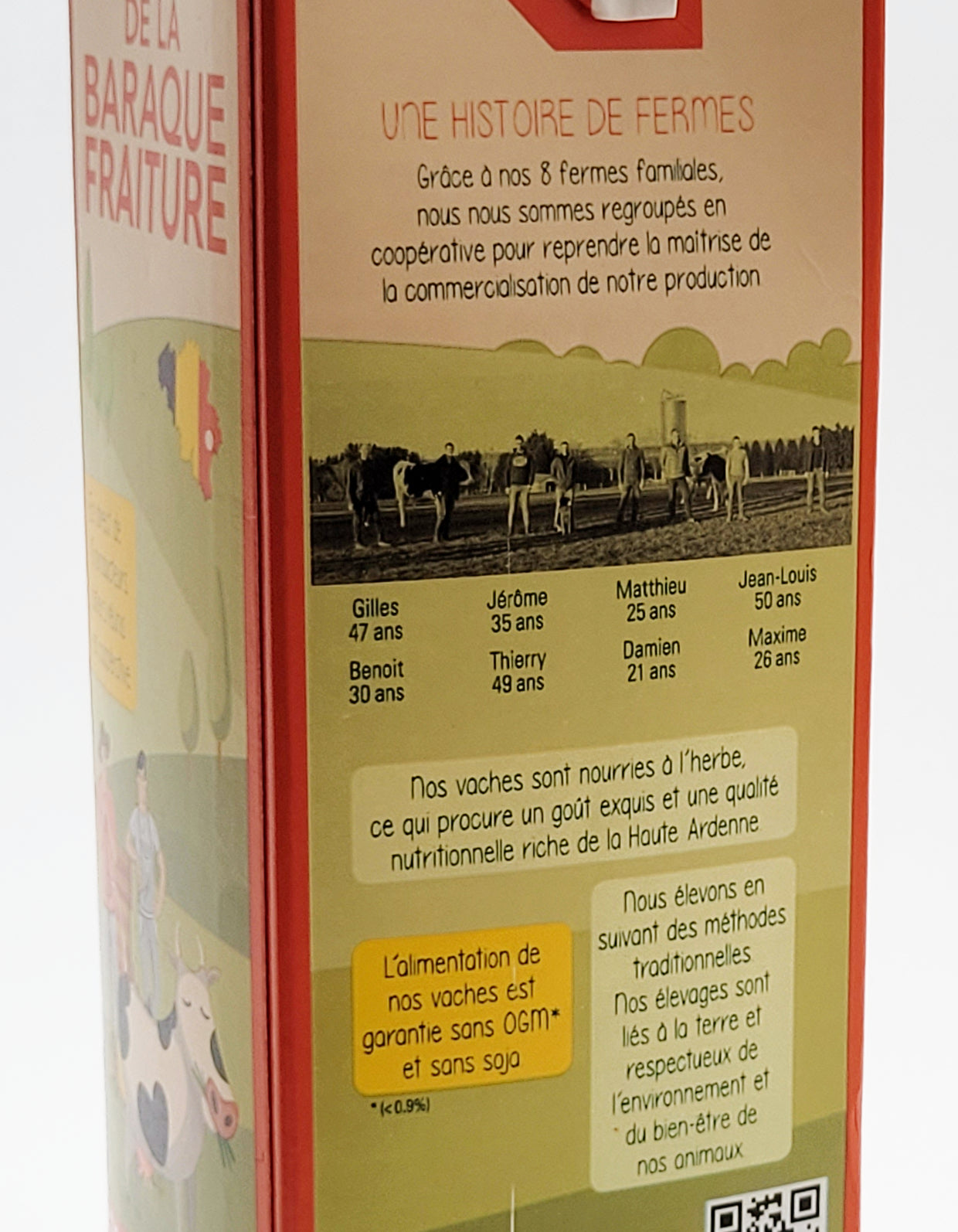 Lait de la Baraque | Entier | 1L