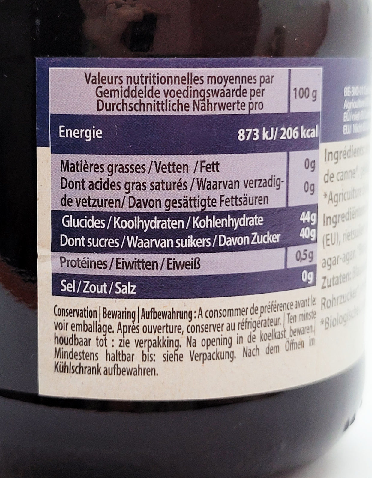 Confiture Myrtille | 300g | Bio