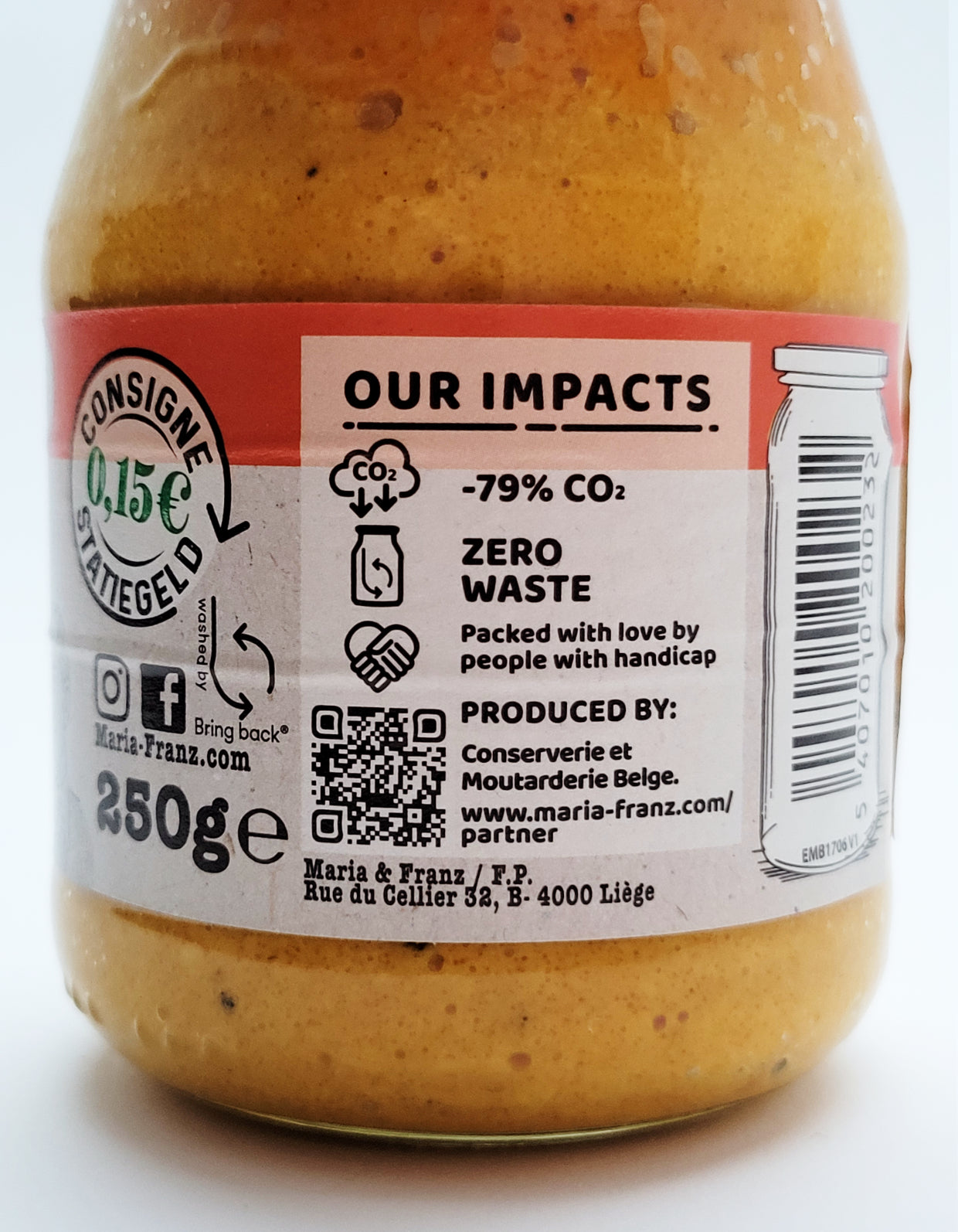 Tartinade Mangue Curry | 250g | Bio