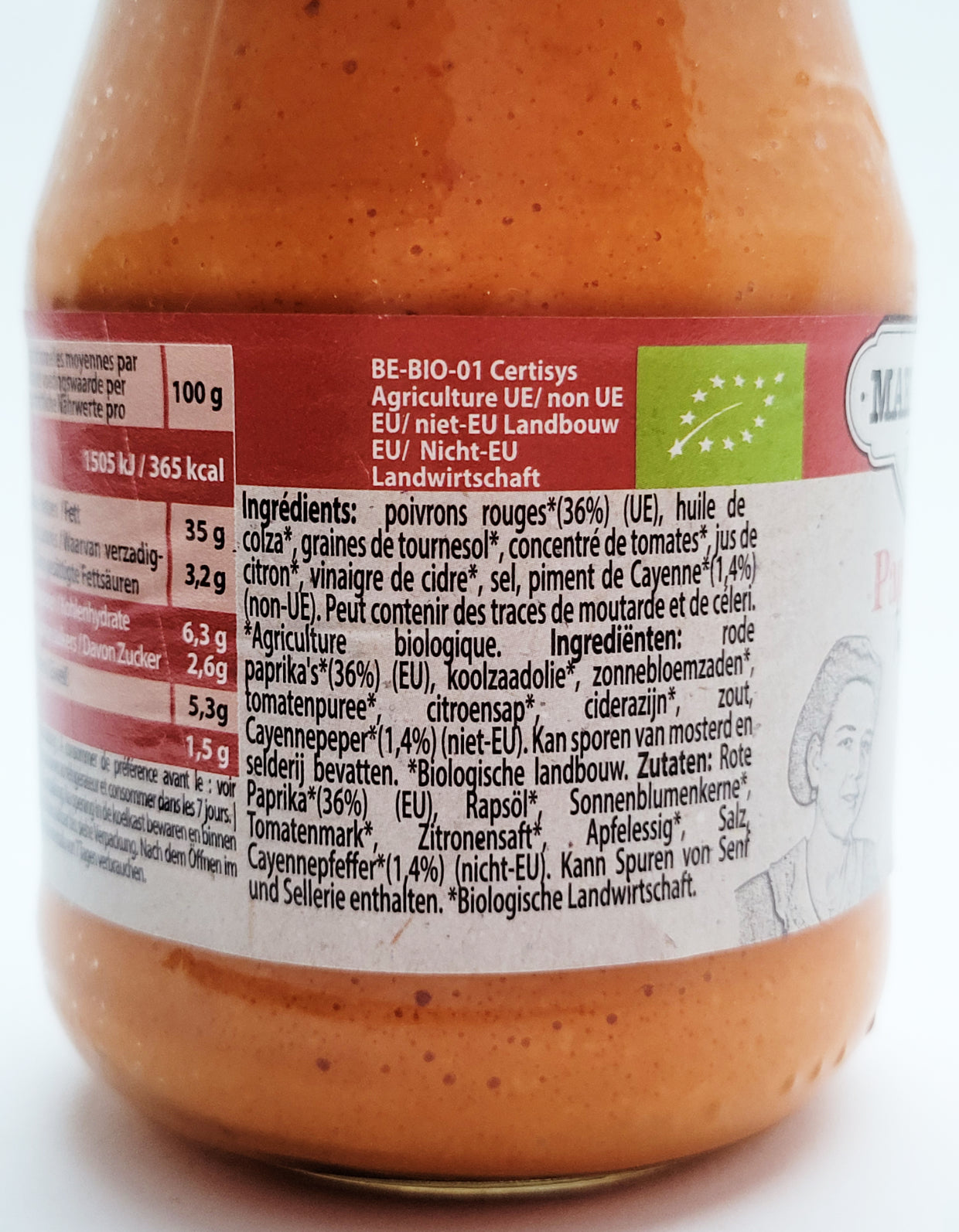 Tartinade Paprika Chili | 250g | Bio
