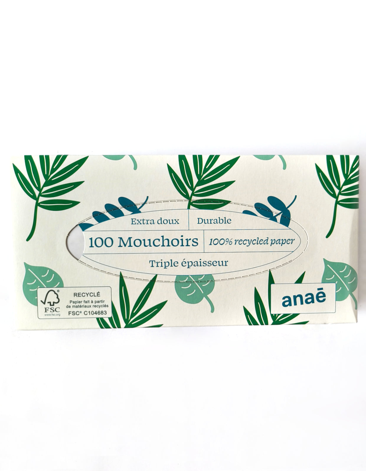Boite de Mouchoirs | 100 Mouchoirs