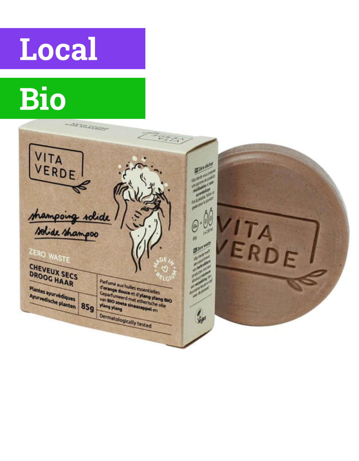 Shampooing solide | Cheveux secs
