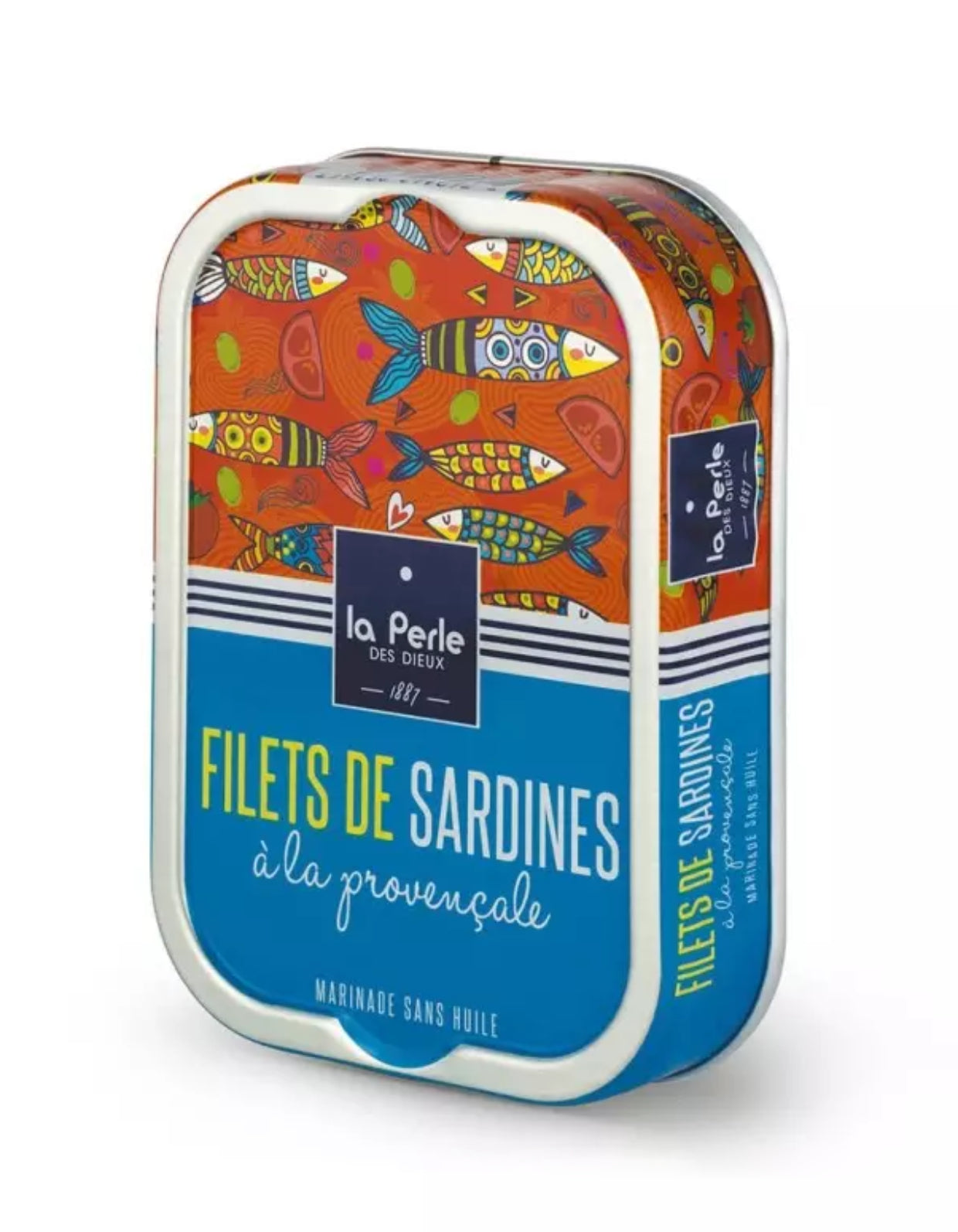 Filets de sardines sans huile à la provençale