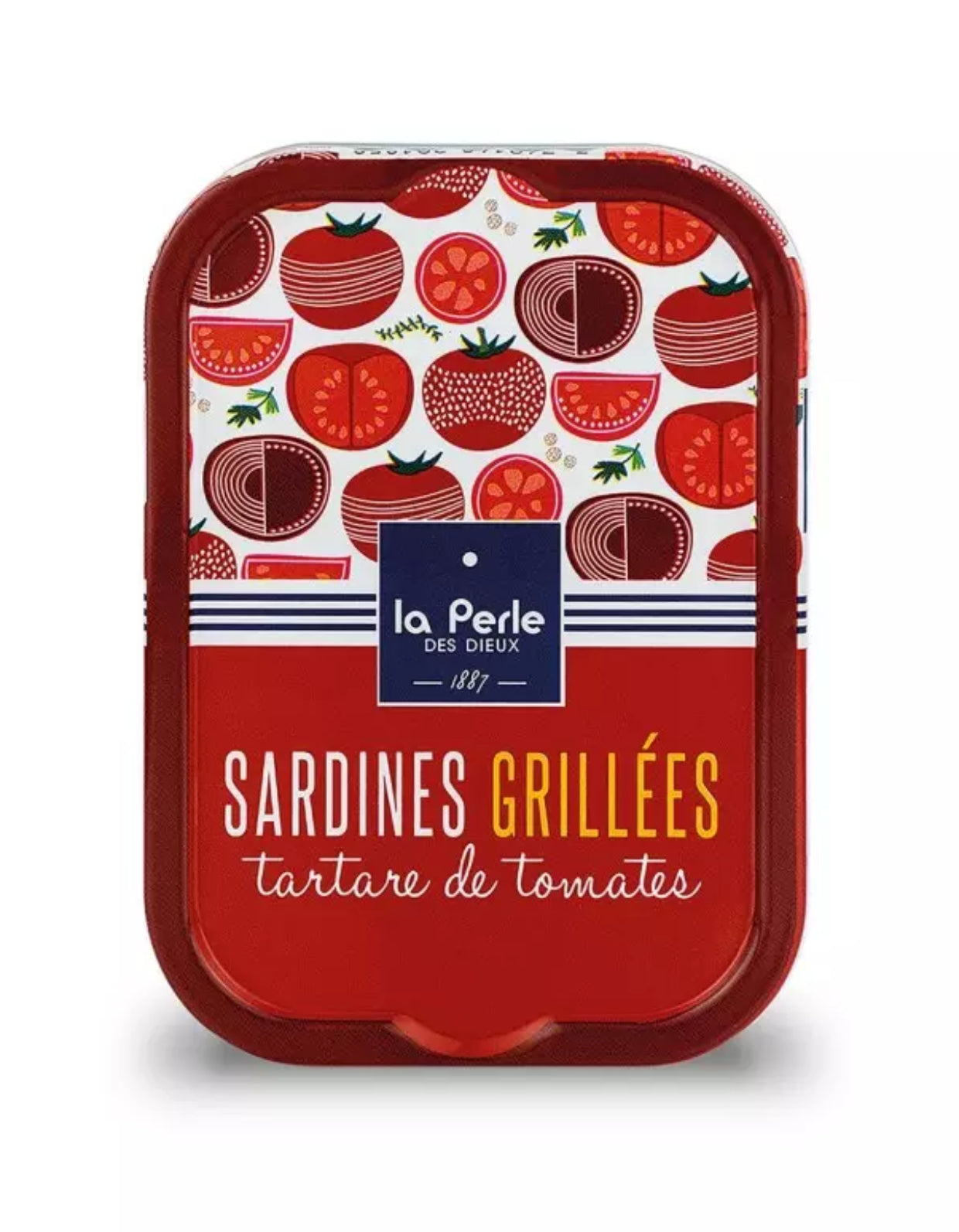 Sardines grillées au tartare de tomate