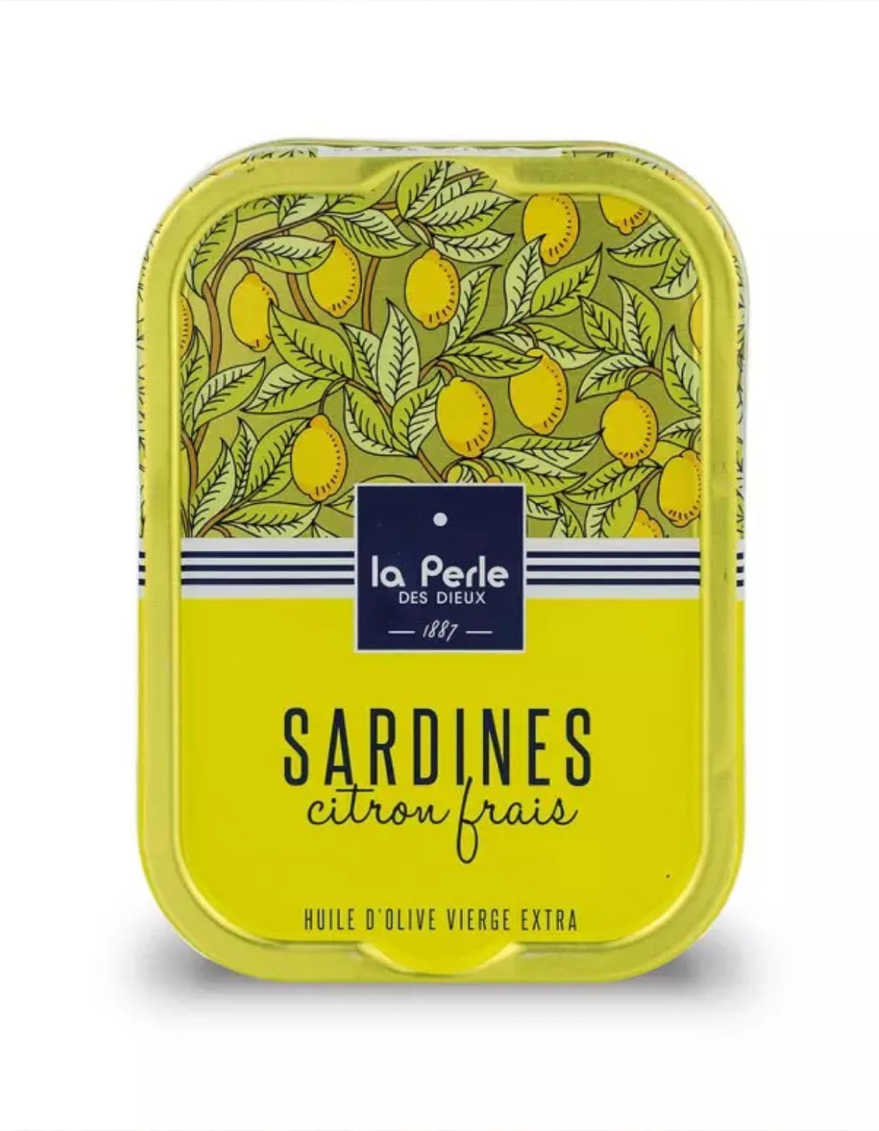 Sardines à l'huile d'olive et au citron frais