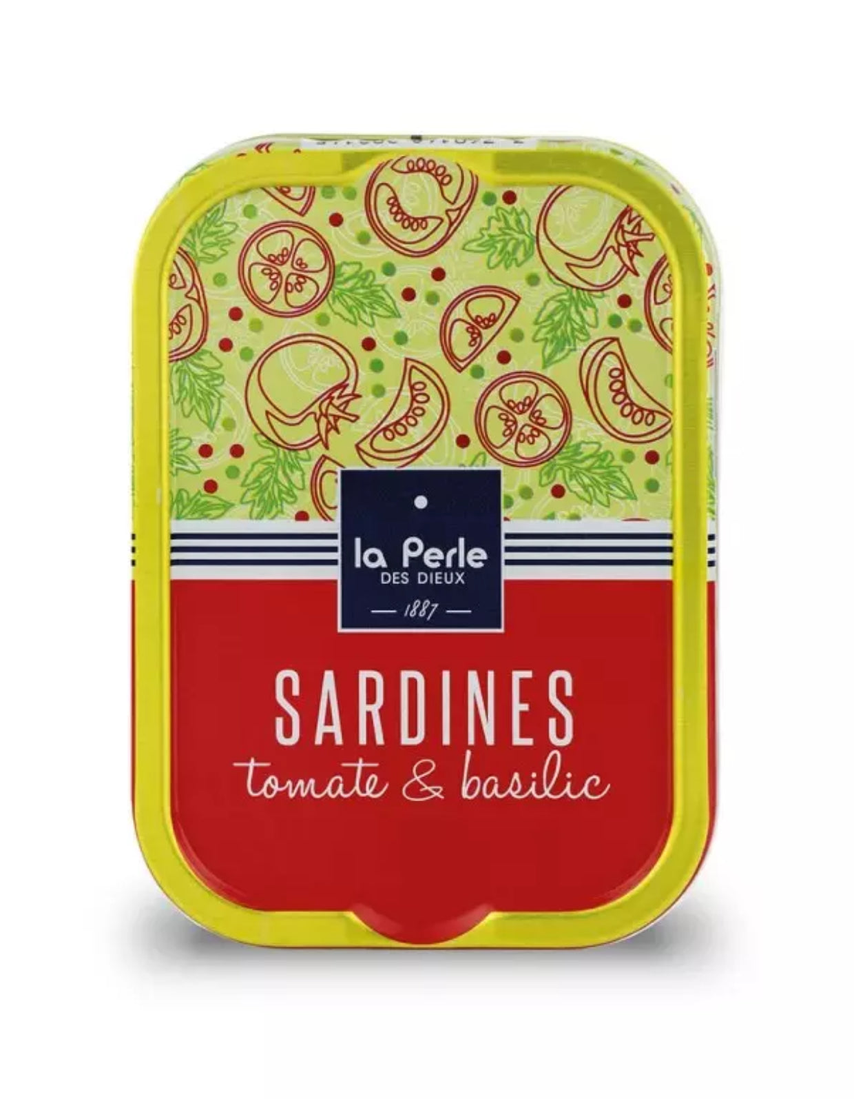 Sardines à la tomate et au basilic