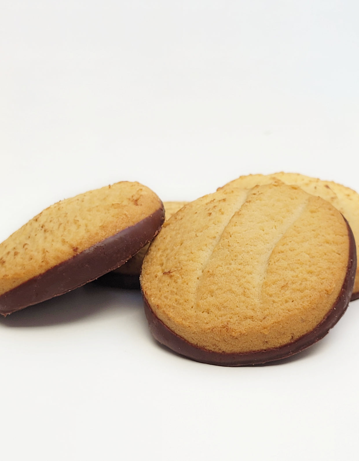 Biscuit nappé | Chocolat noir | 6 biscuits | Bio