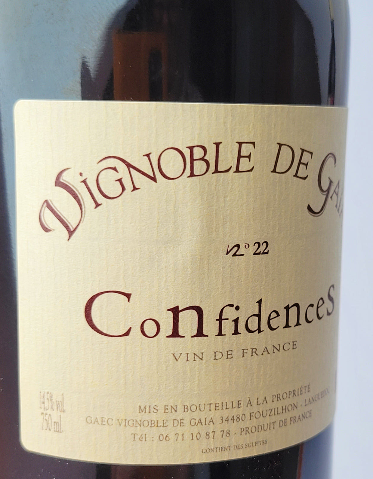 Confidences | 75cl