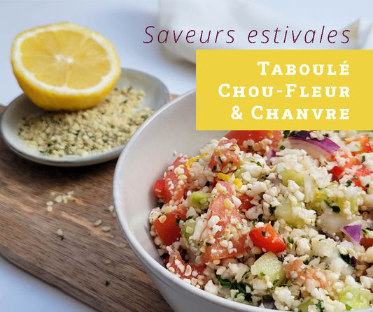 Taboulé de Chou-Fleur aux Graines de Chanvre