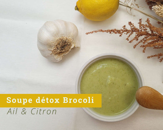 Soupe détox Brocoli, Ail & Citron