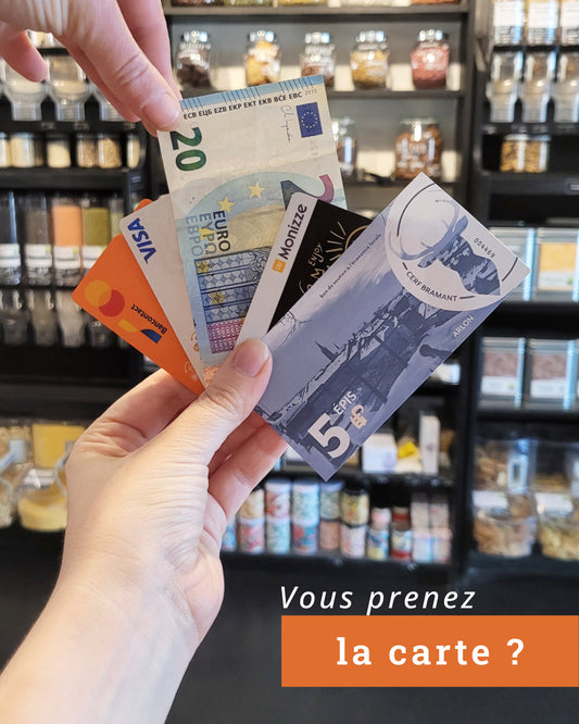 Vous prenez la carte ? 💳