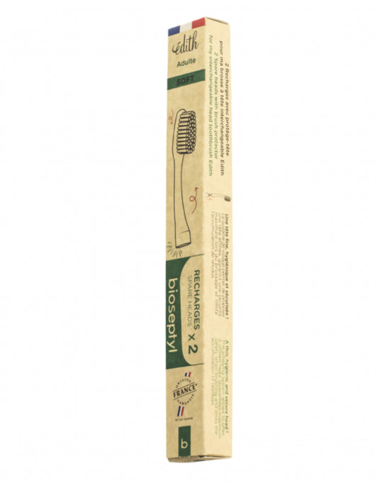 Brosse à dent | Recharge | Souple | 2 Pces