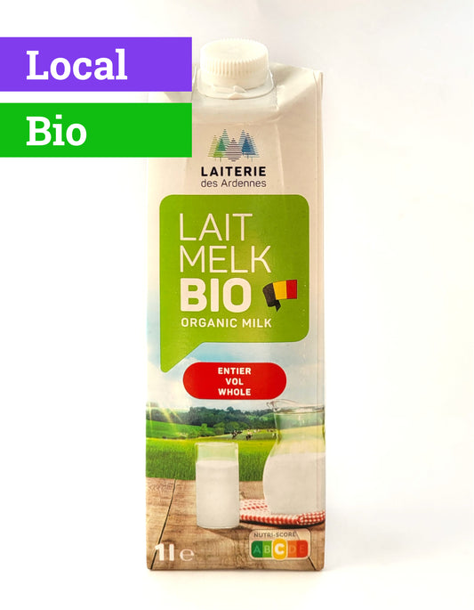 Lait des Ardennes | Entier | 1L | Bio