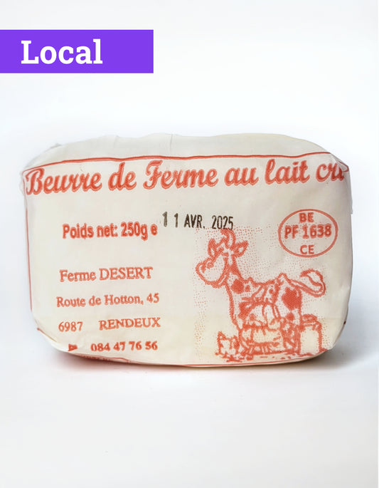 Beurre doux | Ferme de la Vallée