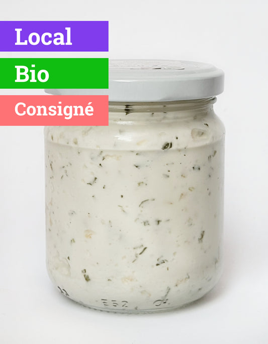 Maquée Ail & Ciboulette | 200g | Bio