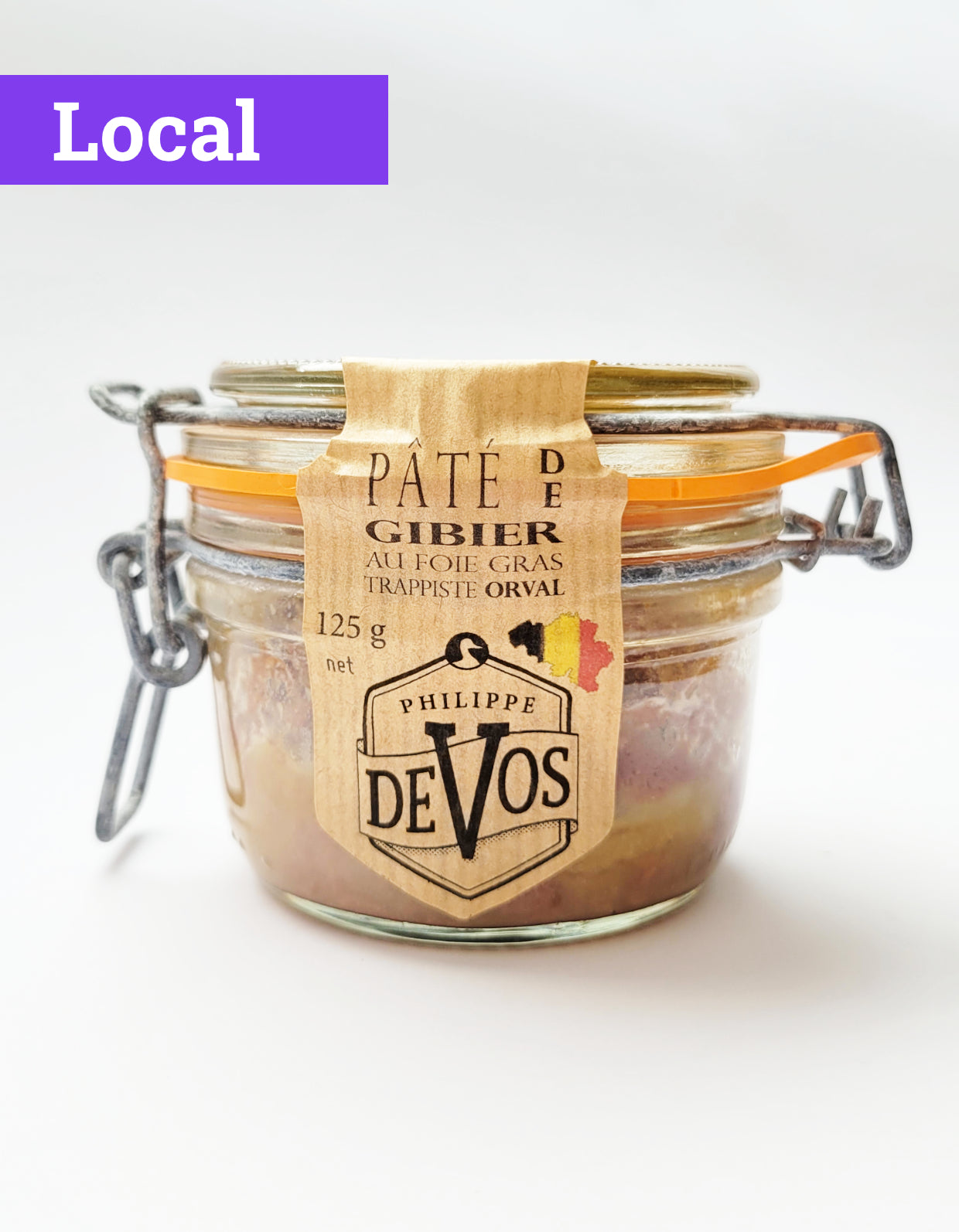Pâté de gibier au foie gras & bière d'Orval | 125g