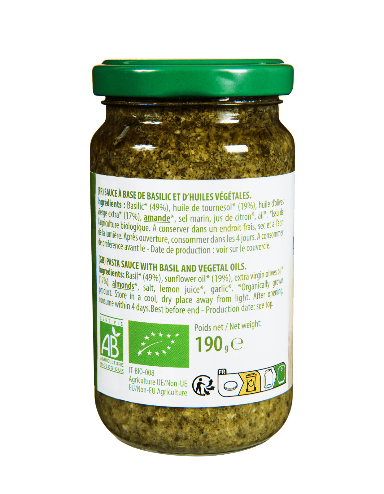 Pesto Sicilien | Bio