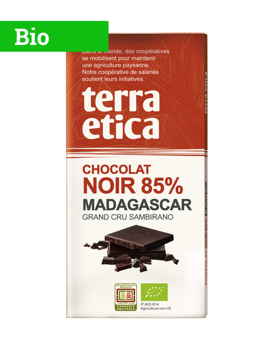 Chocolat | Madagascar 85% | 100g | Bio
