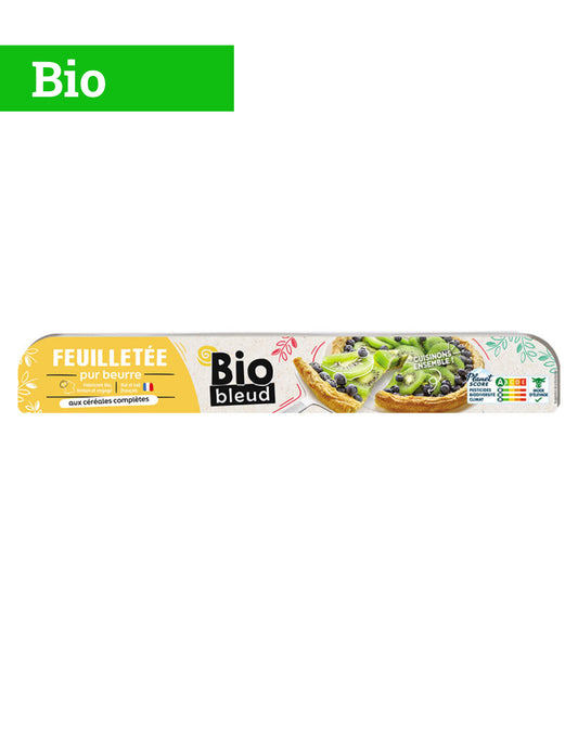 Pâte feuilletée | Beurre & céréales | 250g | Bio