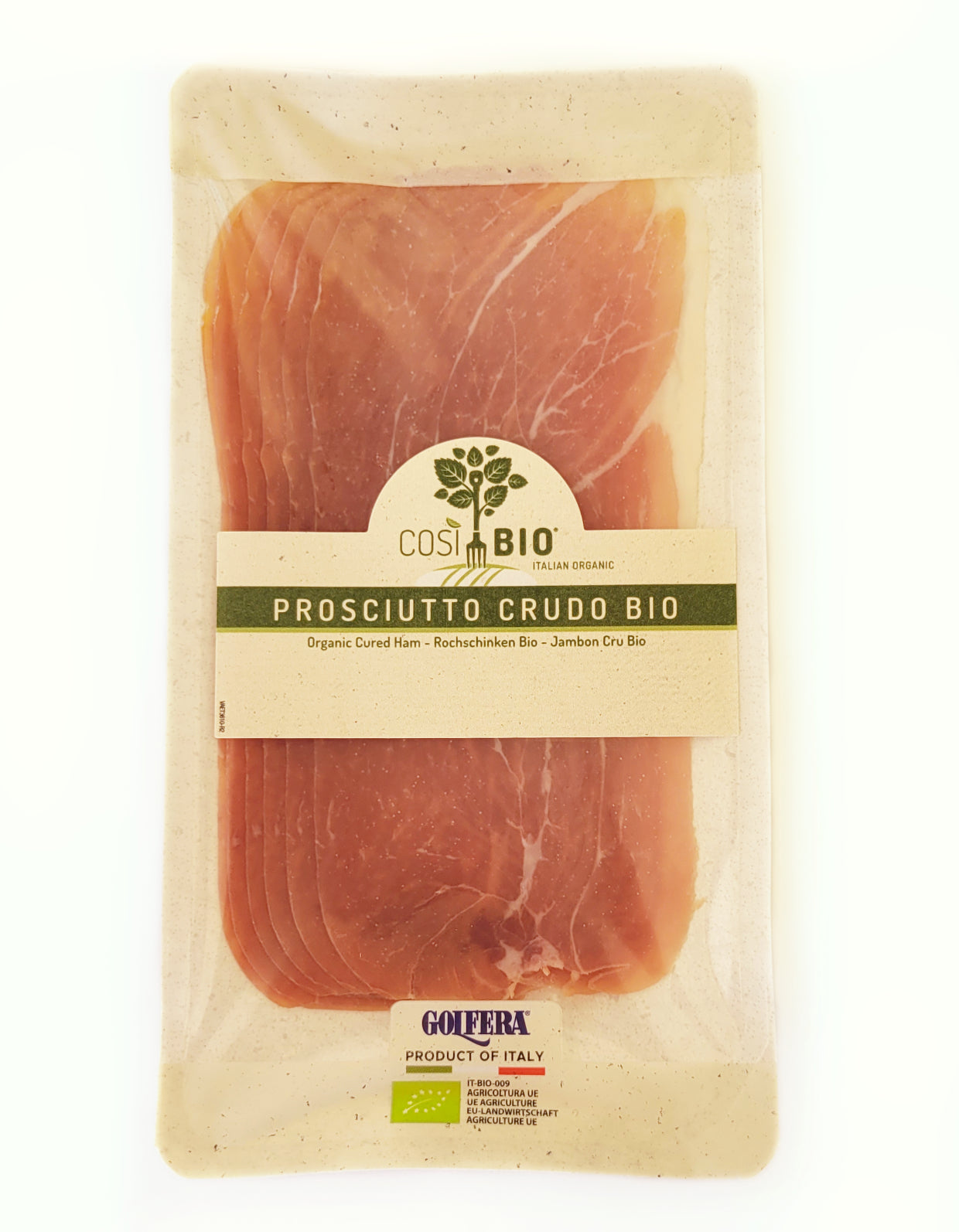 Jambon cru | Prosciutto | 80g | Bio