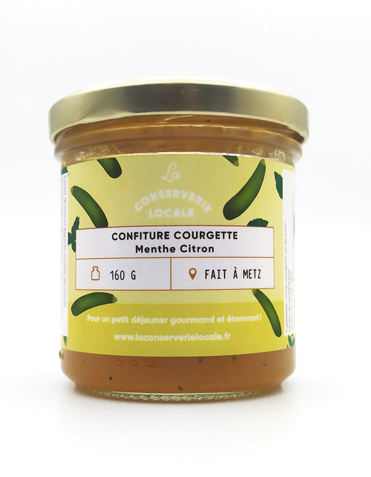 Confture Courgette menthe citron | 160g | Bio