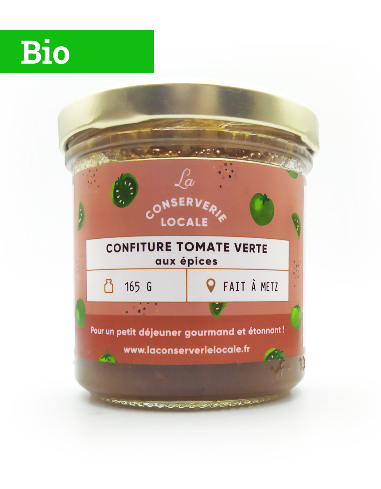Confiture Tomate aux épices | 165g | Bio