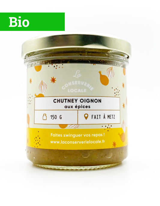Chutney d'oignon aux épices | 150g | Bio