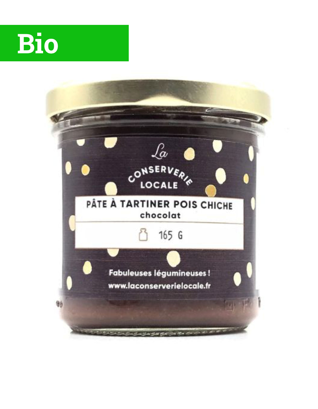 Pâte à tartiner | Pois chiche choco | 165g | Bio