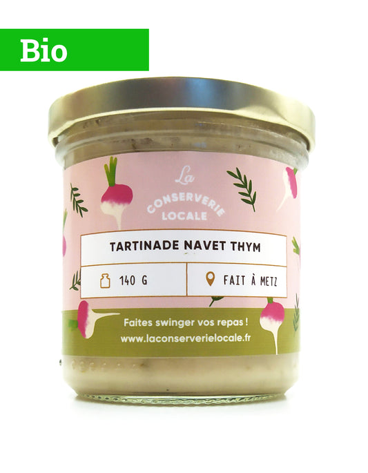 Tartinade Navet & thym | 140g | Bio