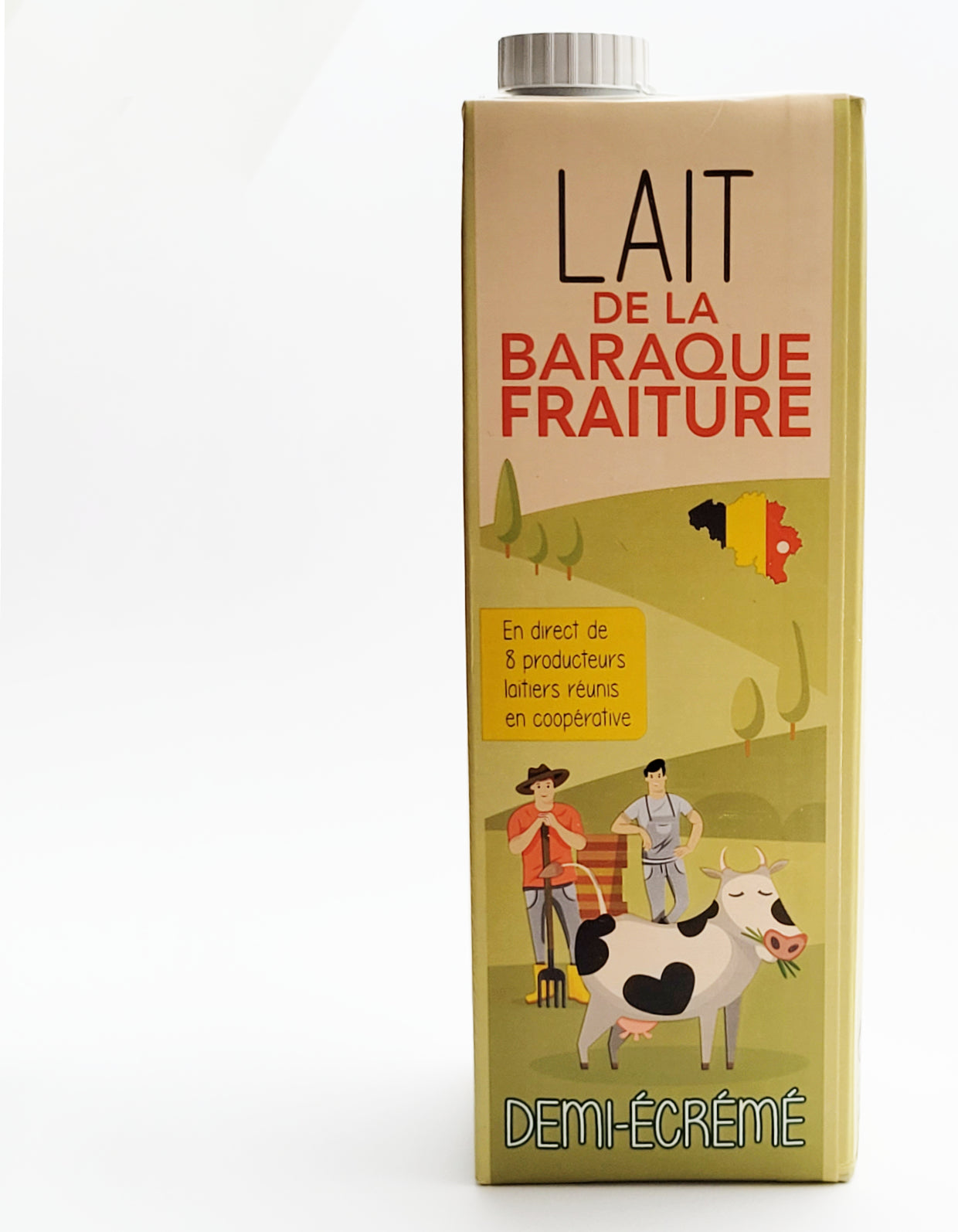 Lait de la Baraque | 1/2 Ecrémé