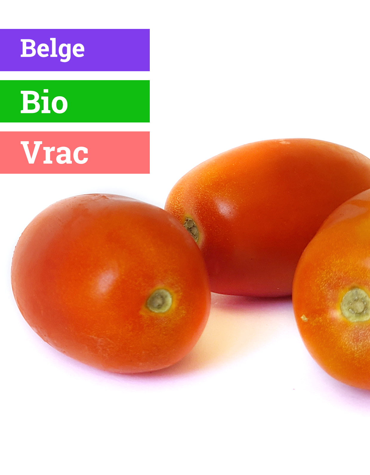 Tomates allongées | 270g | Bio