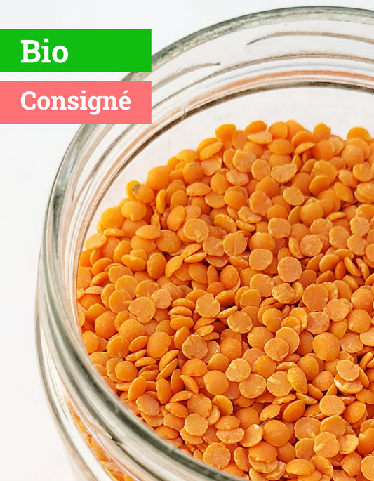 Lentilles corail | 350g | Bio