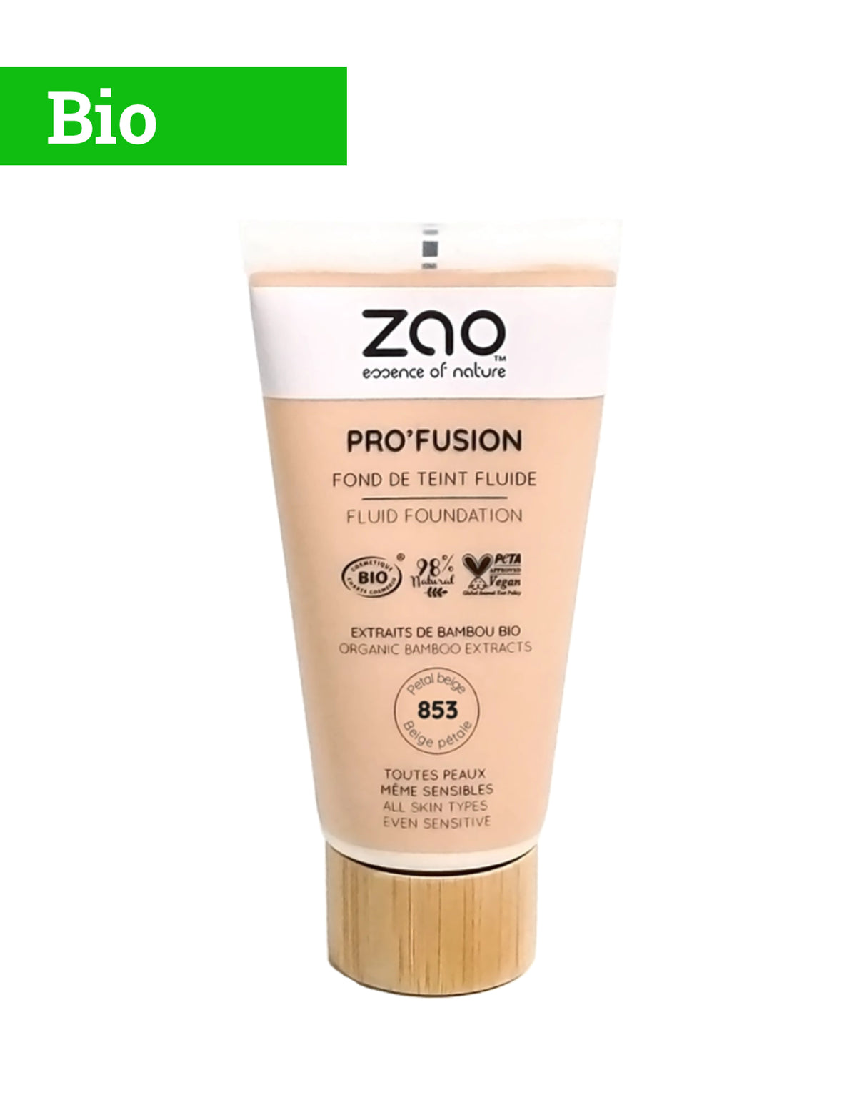 Fond de teint fluide | Pro'fusion | Beige pétale | 853