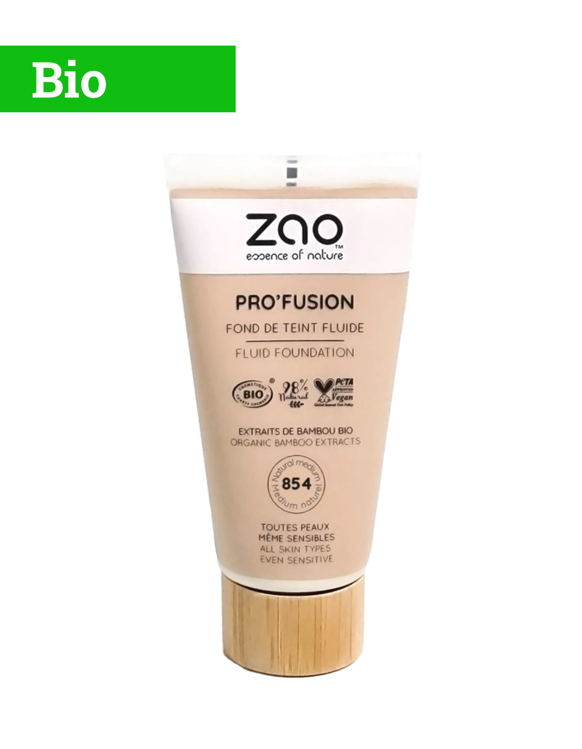 Fond de teint fluide | Pro'fusion | Medium naturel | 854