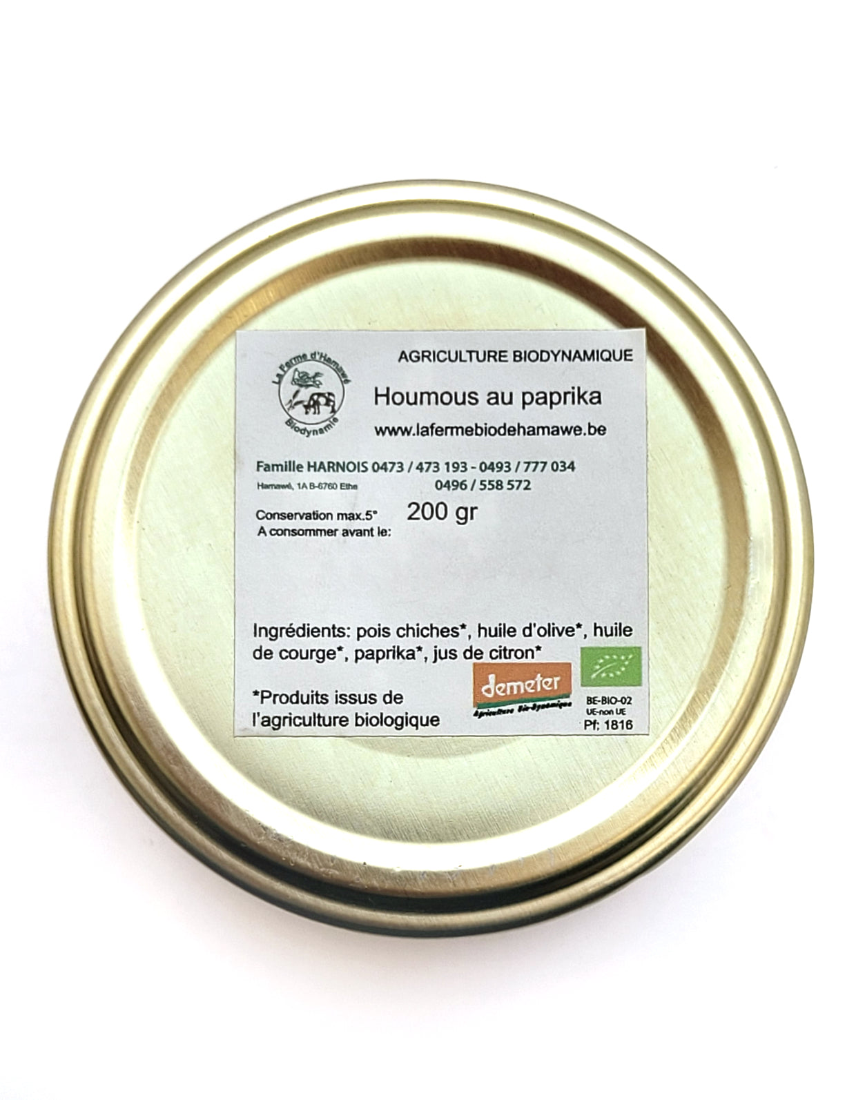 Houmous Paprika | Bio