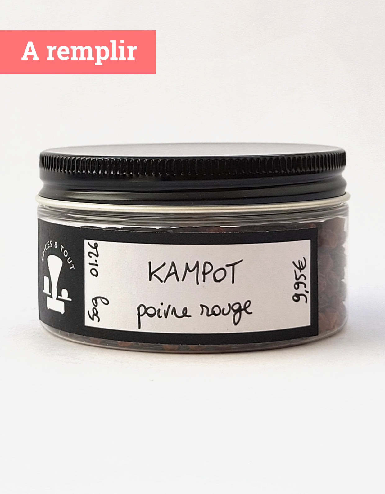 Kampot IGP | Poivre rouge | 50g